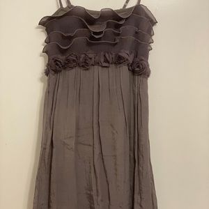 Gray dress used one time